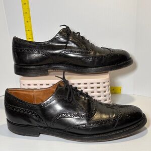 Vintage Church’s handmaid‎ size 12 Classic Black Leather oxford Brogues 22